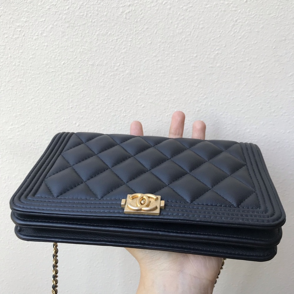 SOLD Chanel boy wallet on chain - Picture 3 of 8